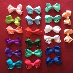 Pigtail / 3 inch Bows